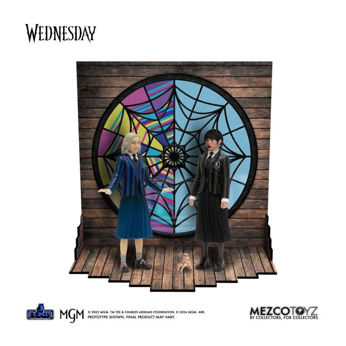 Mezco 5 Points - Wednesday & Enid Boxed Set - Wednesday