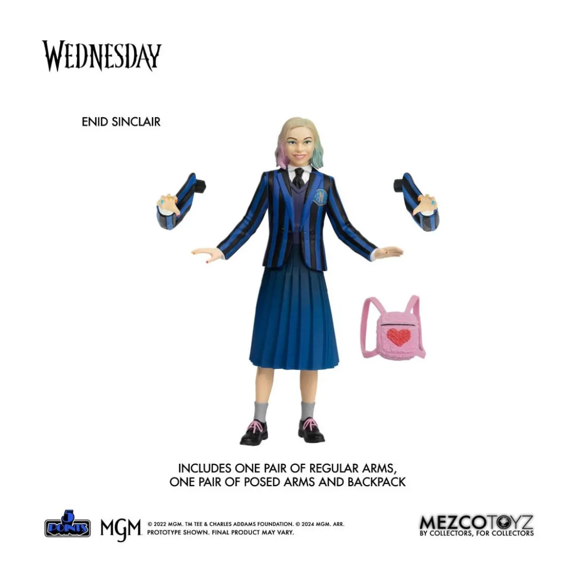 Mezco 5 Points - Wednesday & Enid Boxed Set - Wednesday
