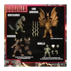 Mezco 5 Points XL Deluxe Box Set Round 2 - Godzilla : Les envahisseurs attaquent