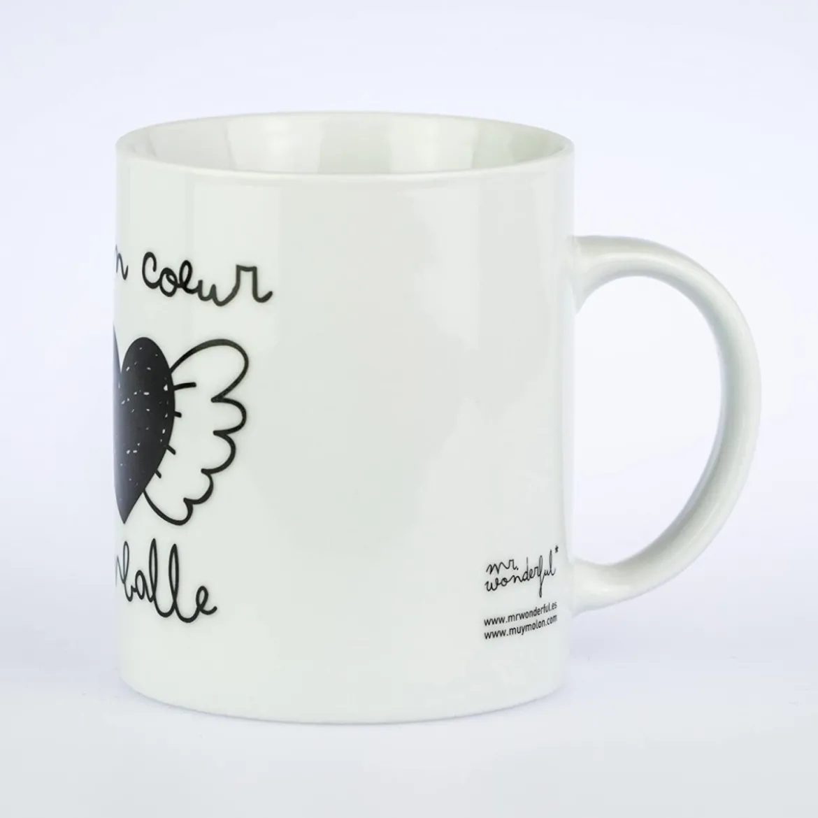 Mug Céramique Mon coeur s'emballe