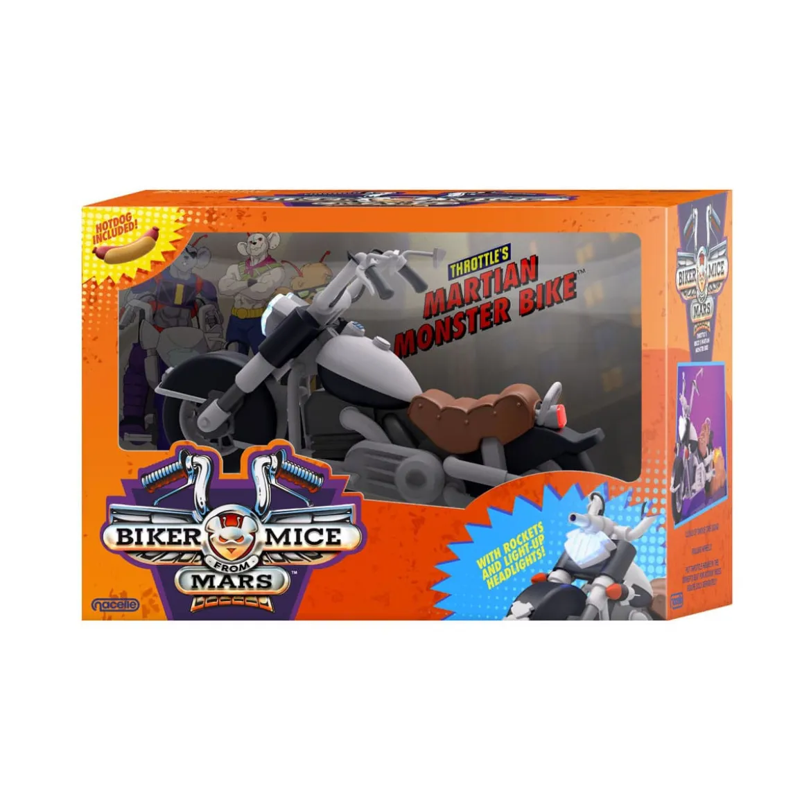 Nacelle - Les Motards de l'espace - Throttle's Martian Monster Bike - Biker Mice From Mars