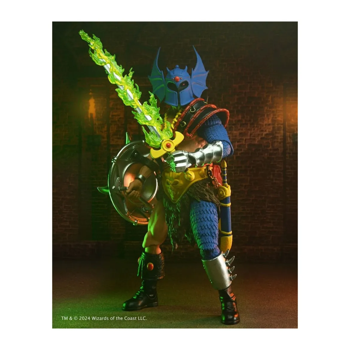 Neca - AD&D - 50th Anniversary Warduke on Blister Card - Dungeons & Dragons