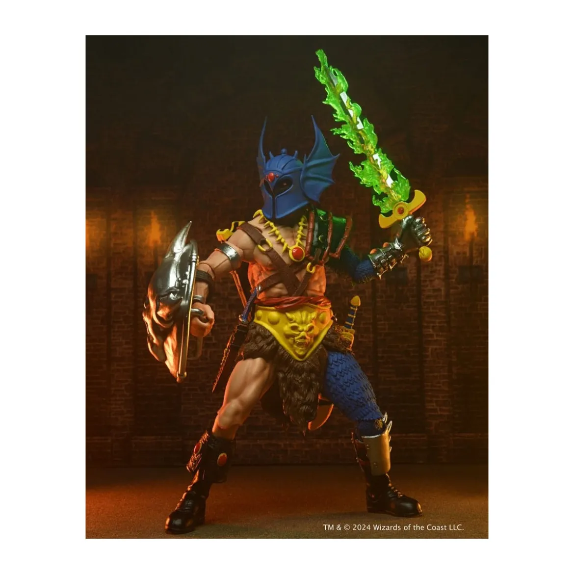 Neca - AD&D - 50th Anniversary Warduke on Blister Card - Dungeons & Dragons