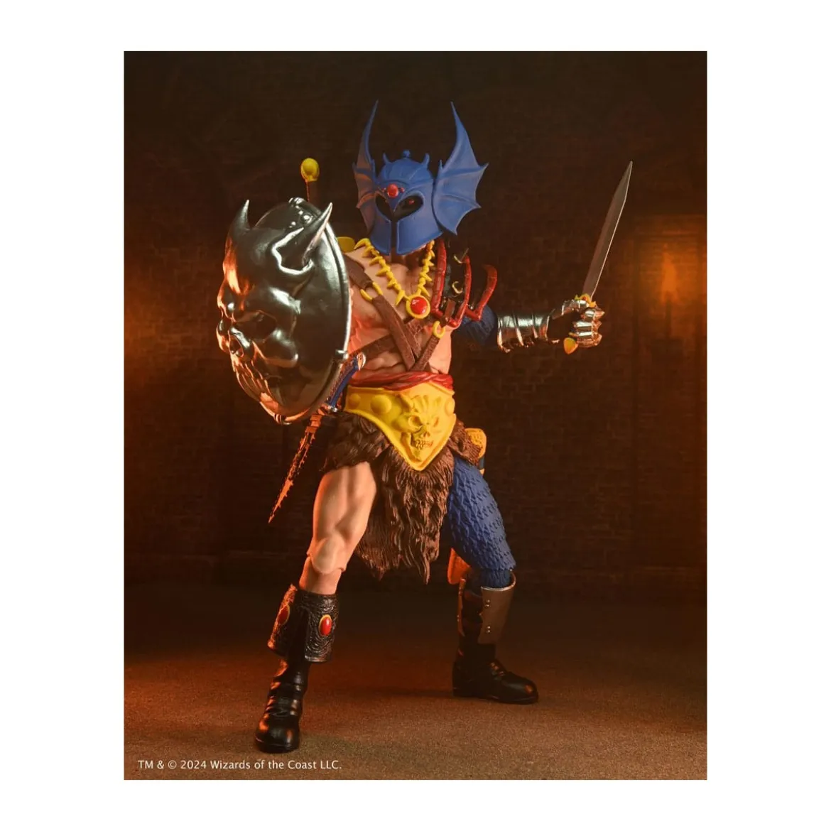 Neca - AD&D - 50th Anniversary Warduke on Blister Card - Dungeons & Dragons