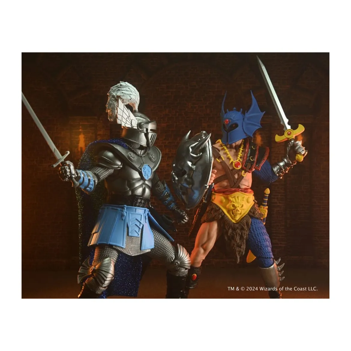 Neca - AD&D - 50th Anniversary Warduke on Blister Card - Dungeons & Dragons