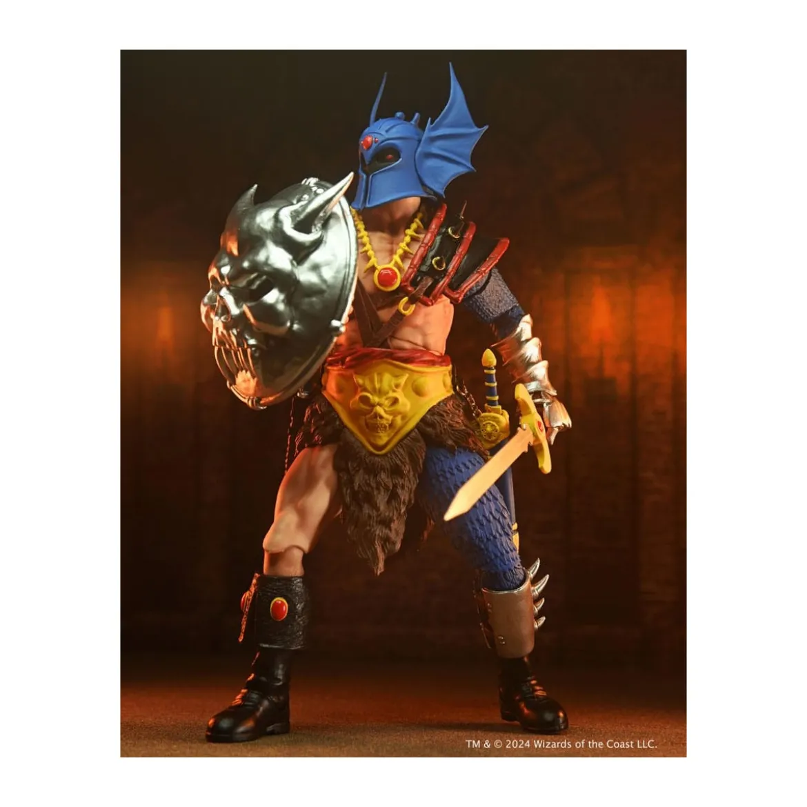 Neca - AD&D - 50th Anniversary Warduke on Blister Card - Dungeons & Dragons