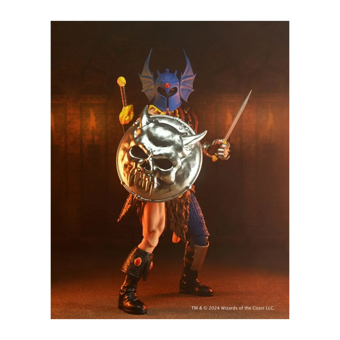 Neca - AD&D - 50th Anniversary Warduke on Blister Card - Dungeons & Dragons