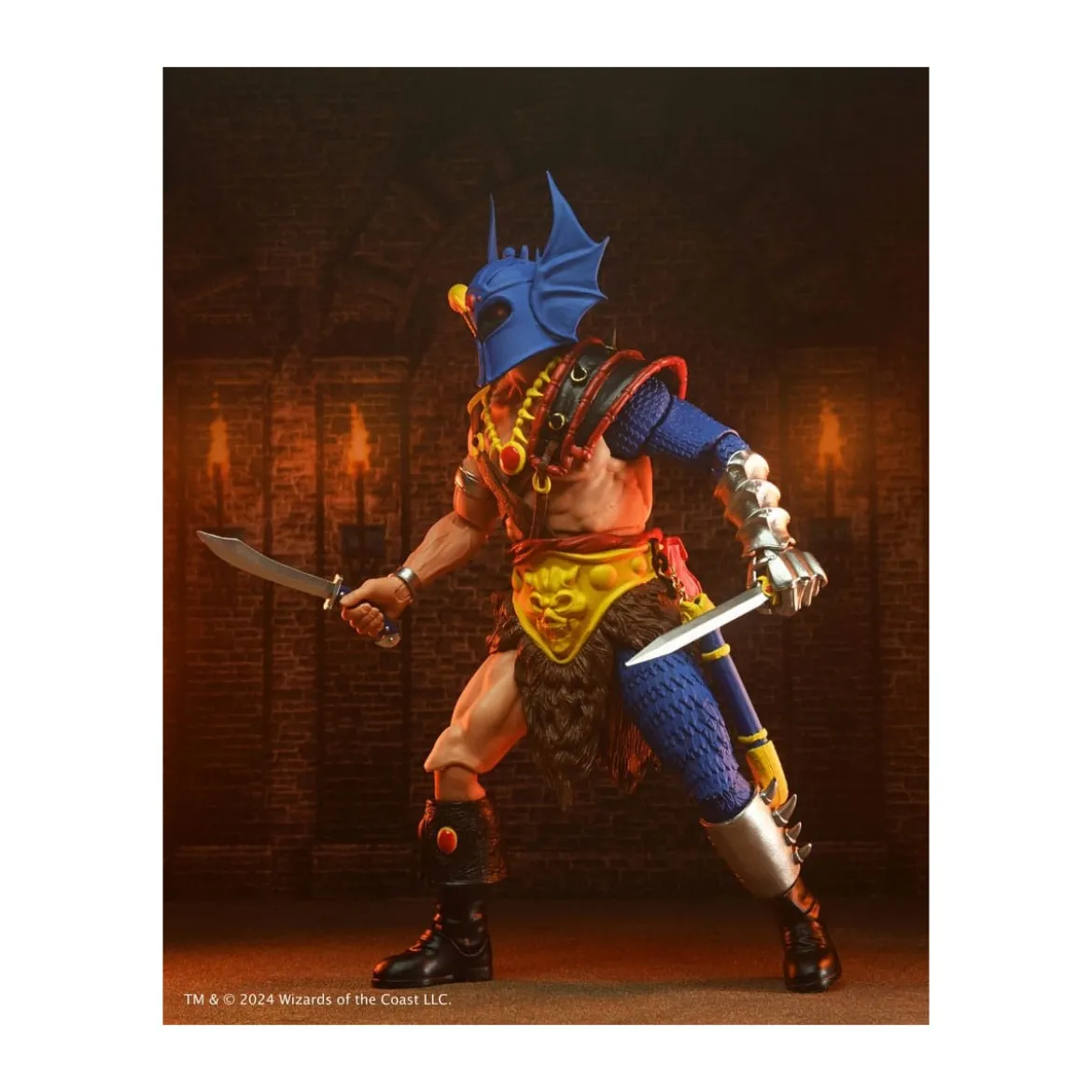 Neca - AD&D - 50th Anniversary Warduke on Blister Card - Dungeons & Dragons