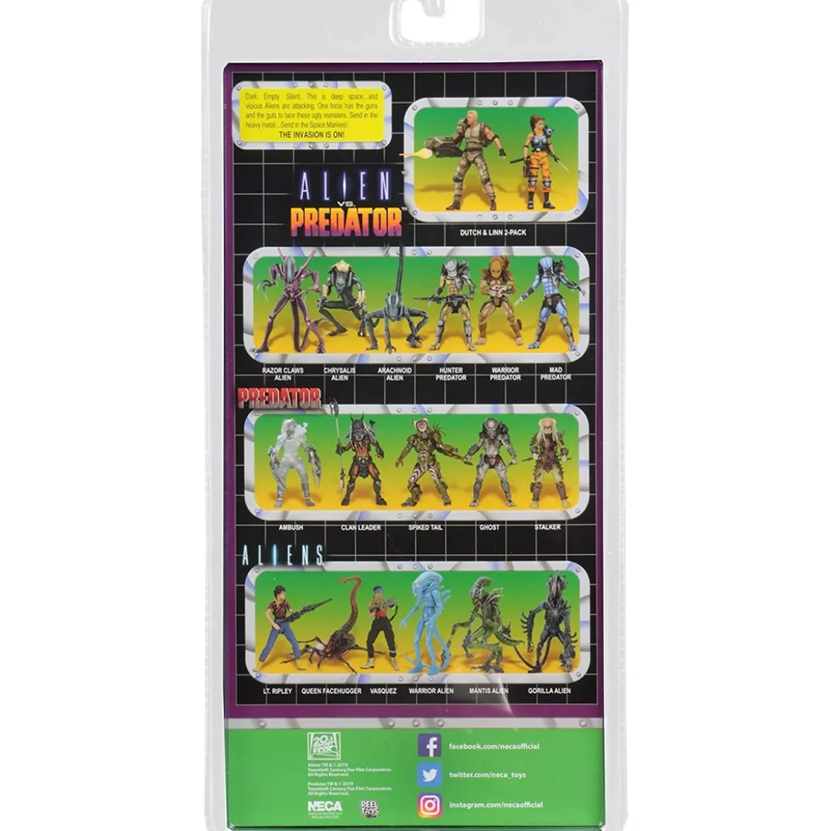 NECA ALIENS - Snake Alien Serie 13