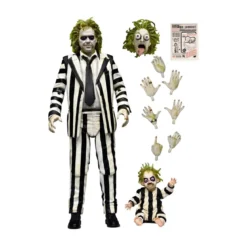 Neca BeetleJuice Beetlejuice - Ultimate Striped Suit Beetlejuice