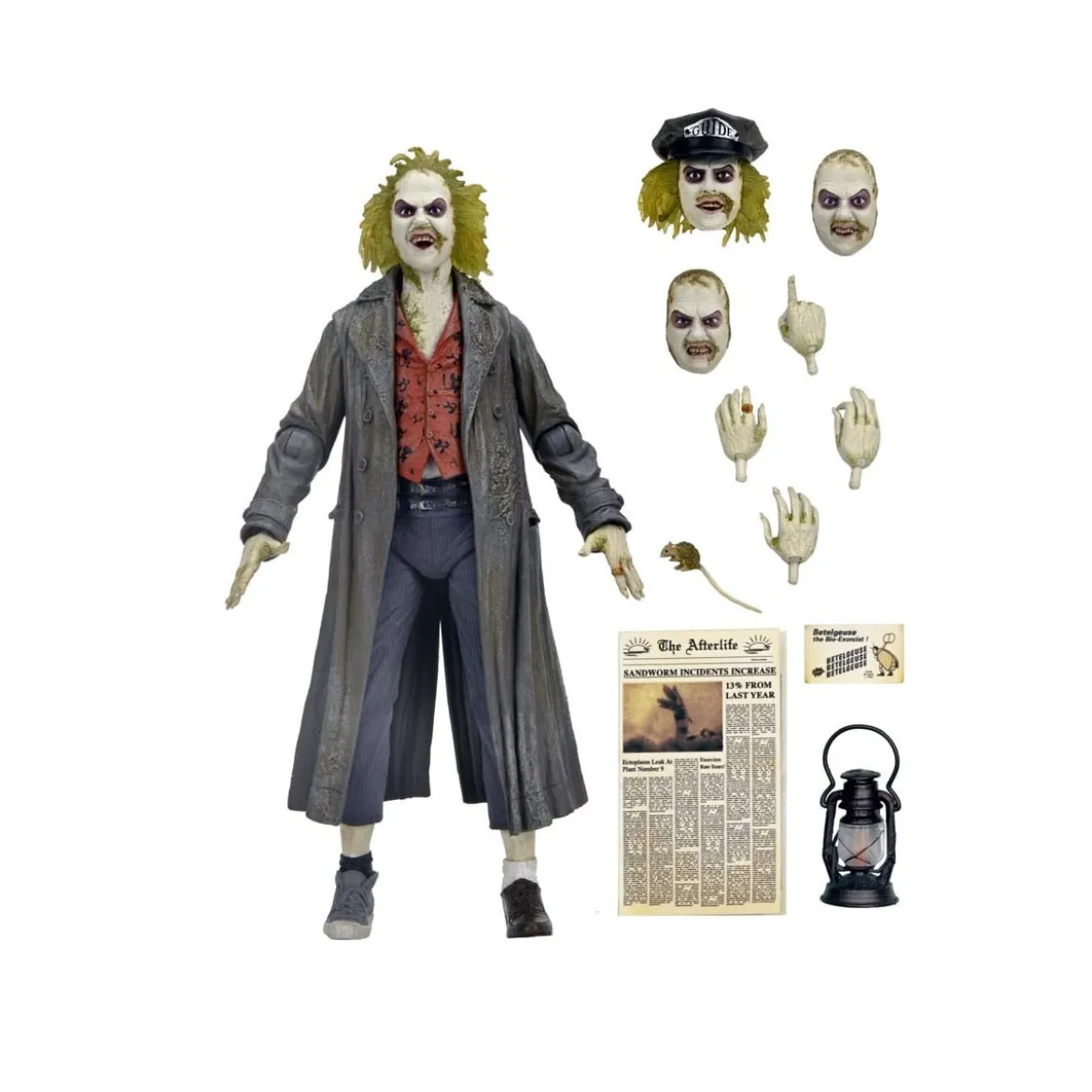 Neca BeetleJuice 1988 - Ultimate Beetlejuice: Tour Guide The Bio-Exorcist