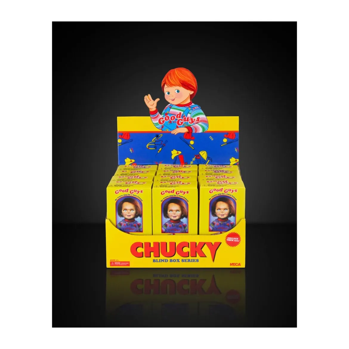 Neca Chucky TV serie - Assortiment Blind Box Good Guy Series 1 - 12 figurines
