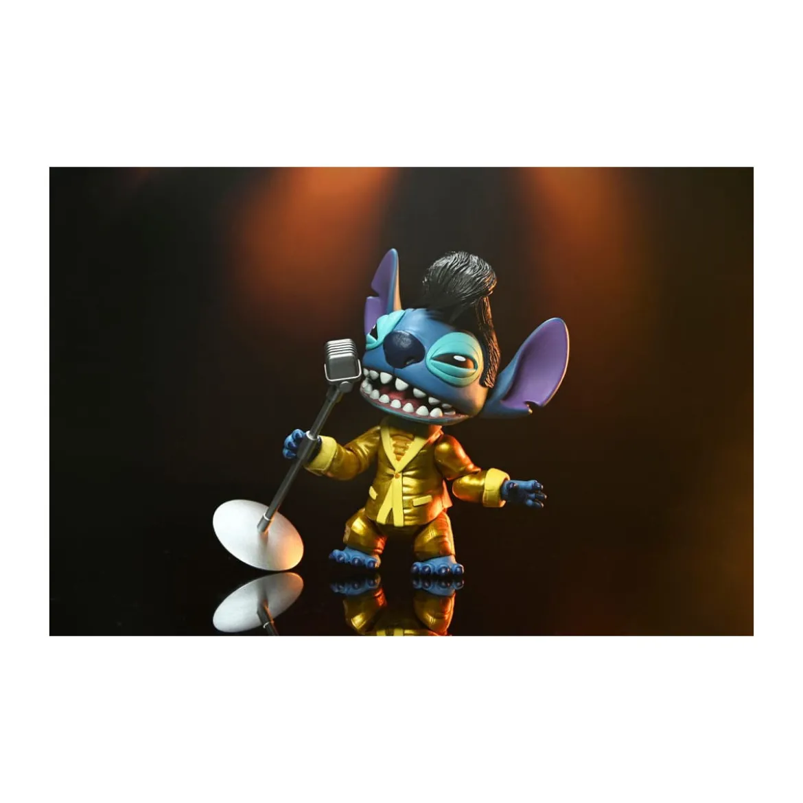 Neca Disney Lilo & Stitch - Ultimate Gold Suit Elvis Stitch