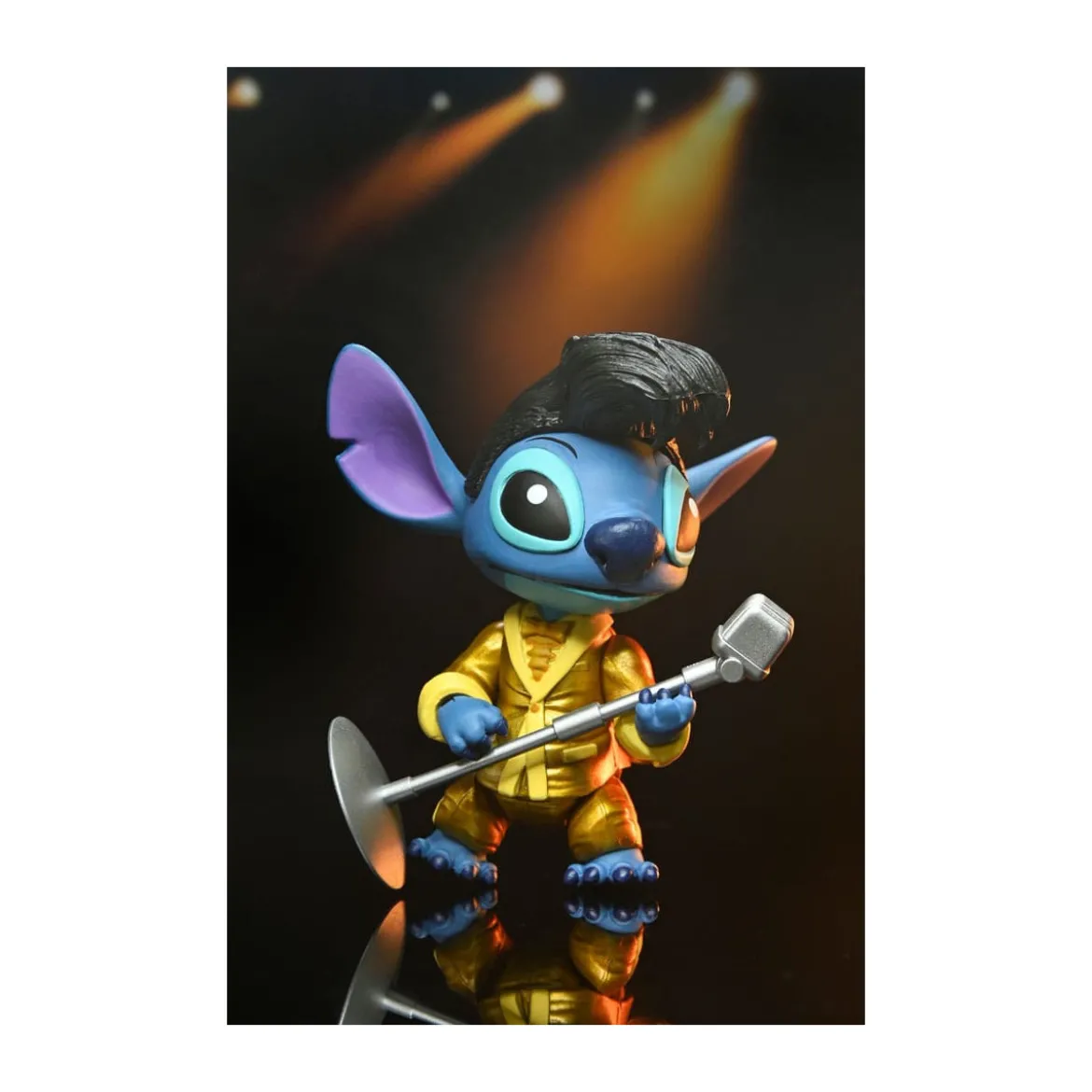 Neca Disney Lilo & Stitch - Ultimate Gold Suit Elvis Stitch