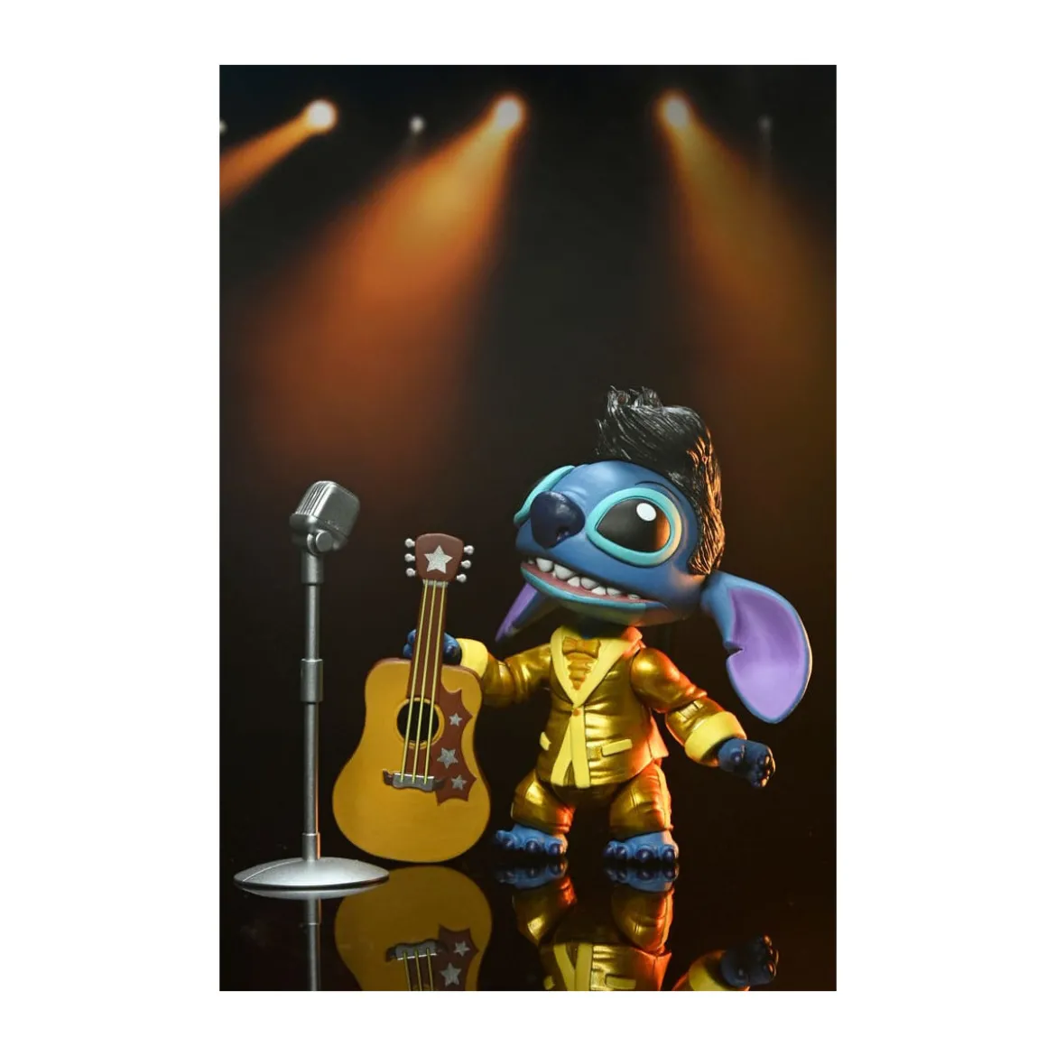 Neca Disney Lilo & Stitch - Ultimate Gold Suit Elvis Stitch