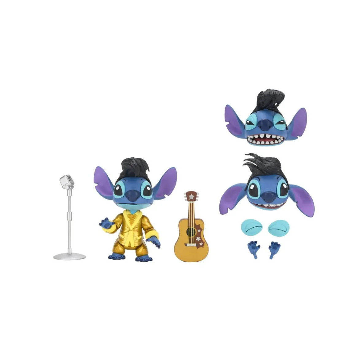 Neca Disney Lilo & Stitch - Ultimate Gold Suit Elvis Stitch