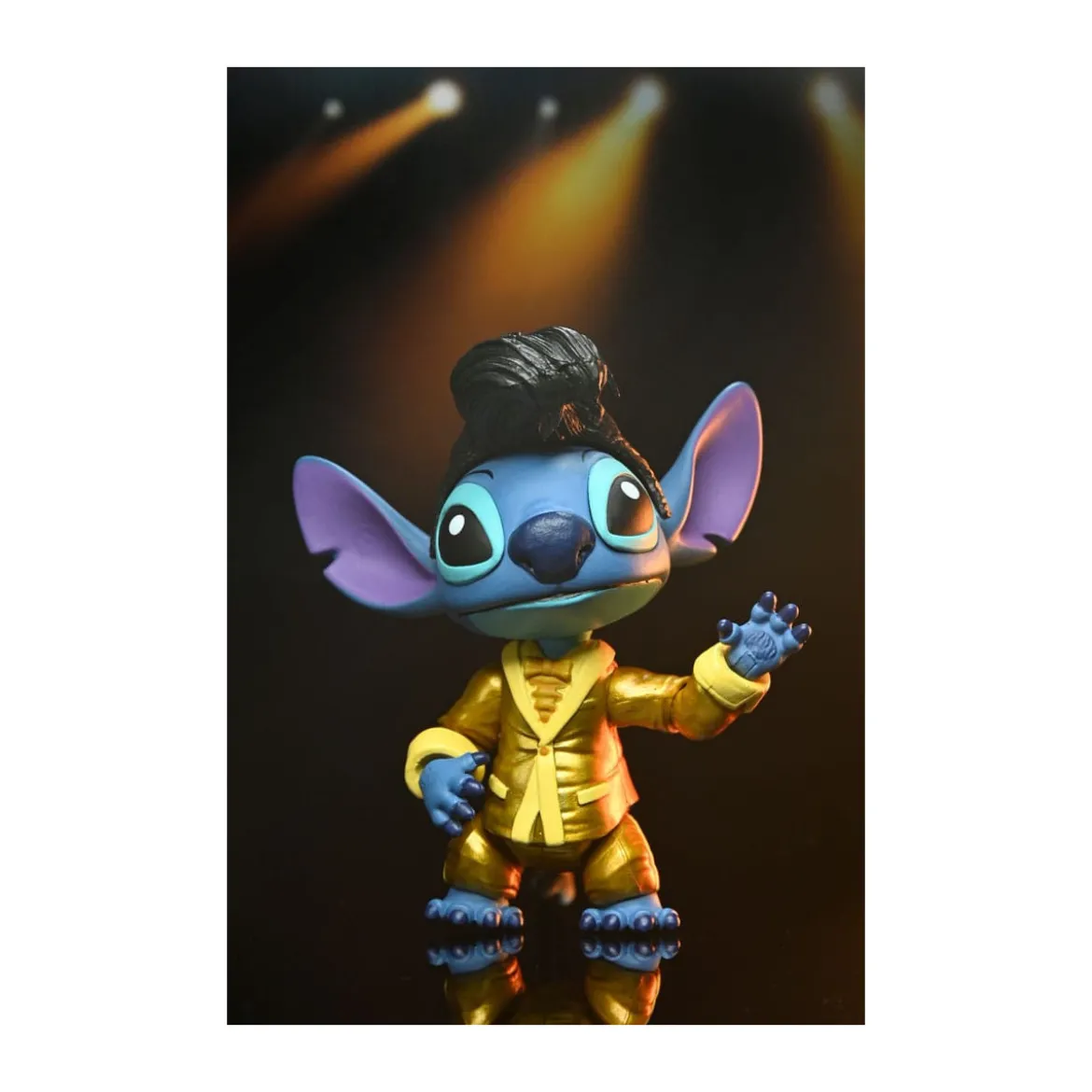 Neca Disney Lilo & Stitch - Ultimate Gold Suit Elvis Stitch