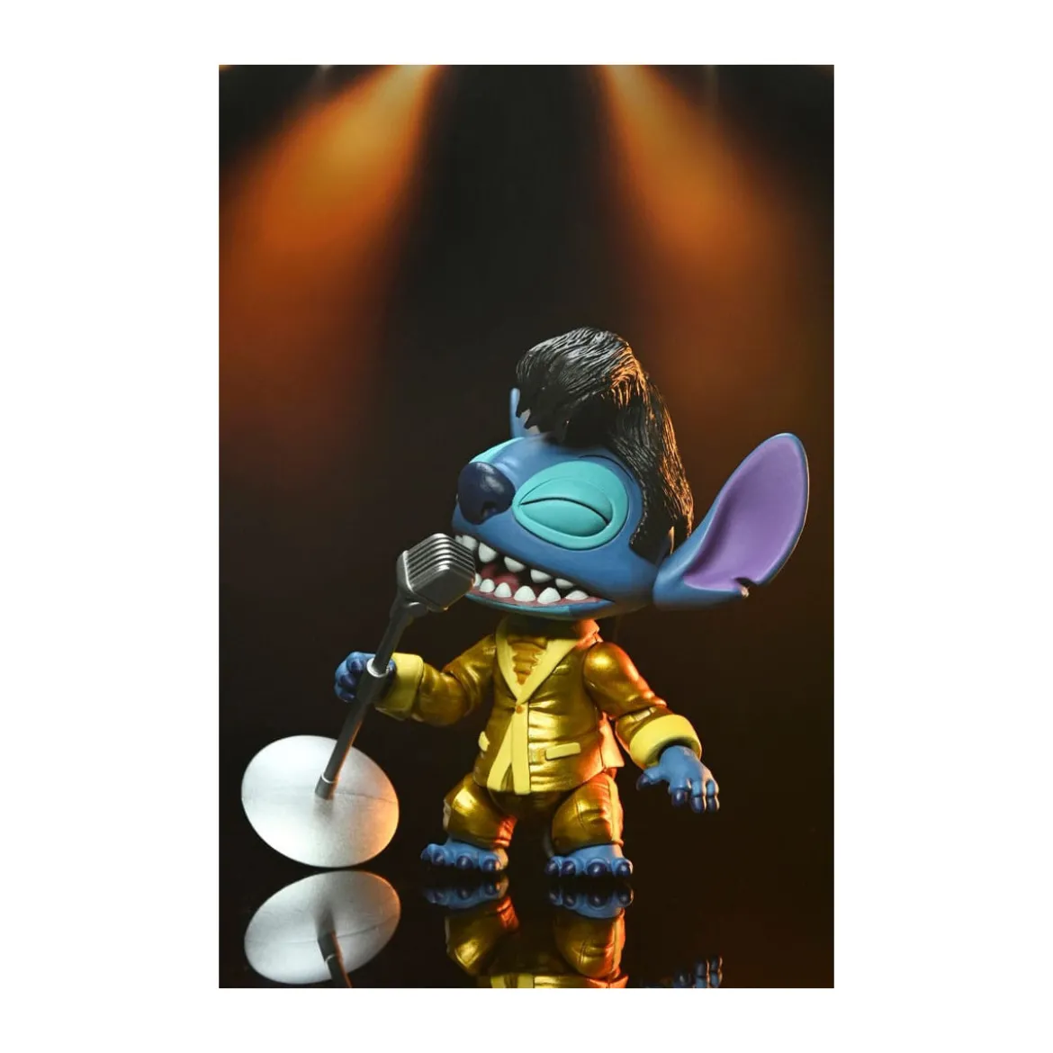Neca Disney Lilo & Stitch - Ultimate Gold Suit Elvis Stitch