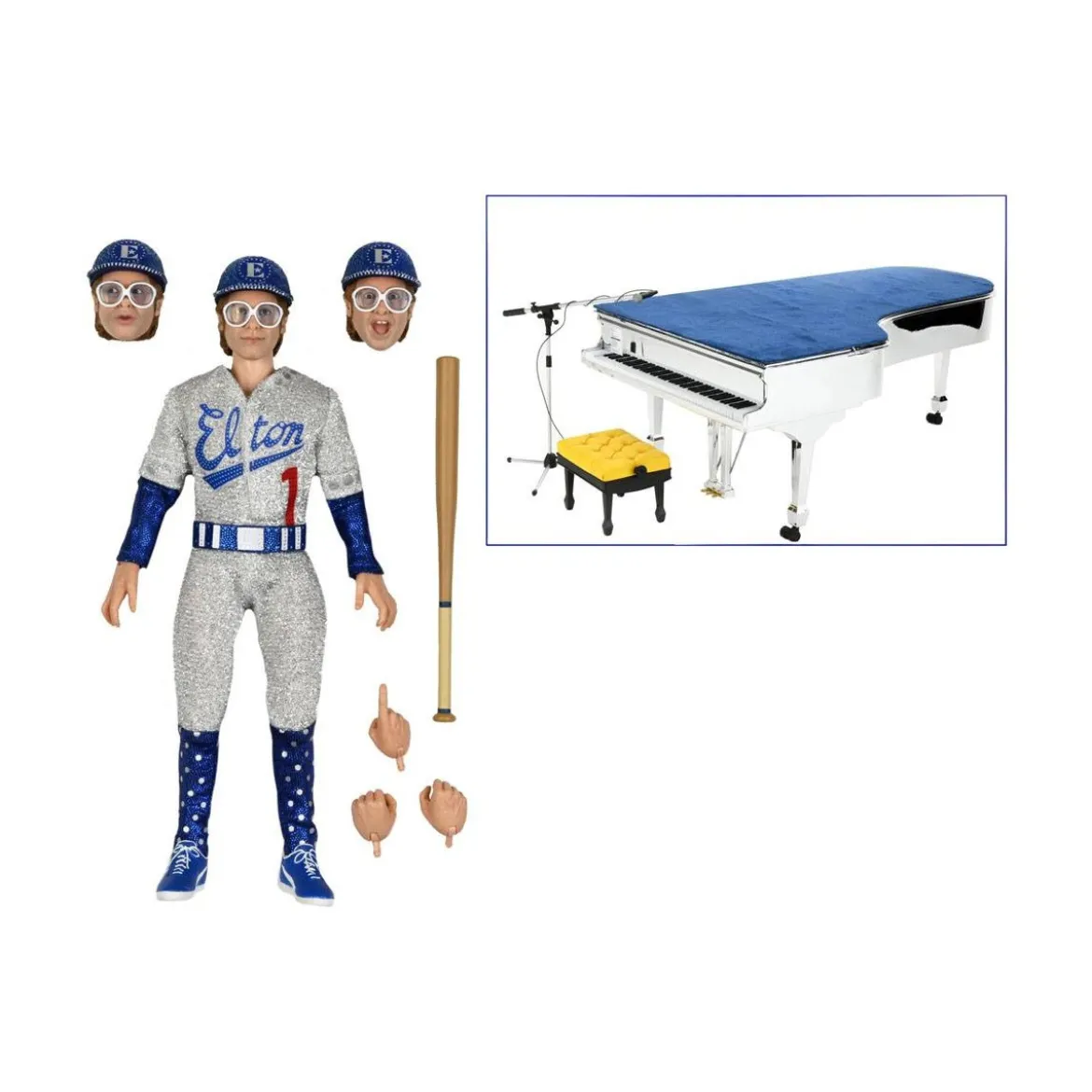 Neca - Elton John Live in '75 Deluxe Set - Retro Cloth
