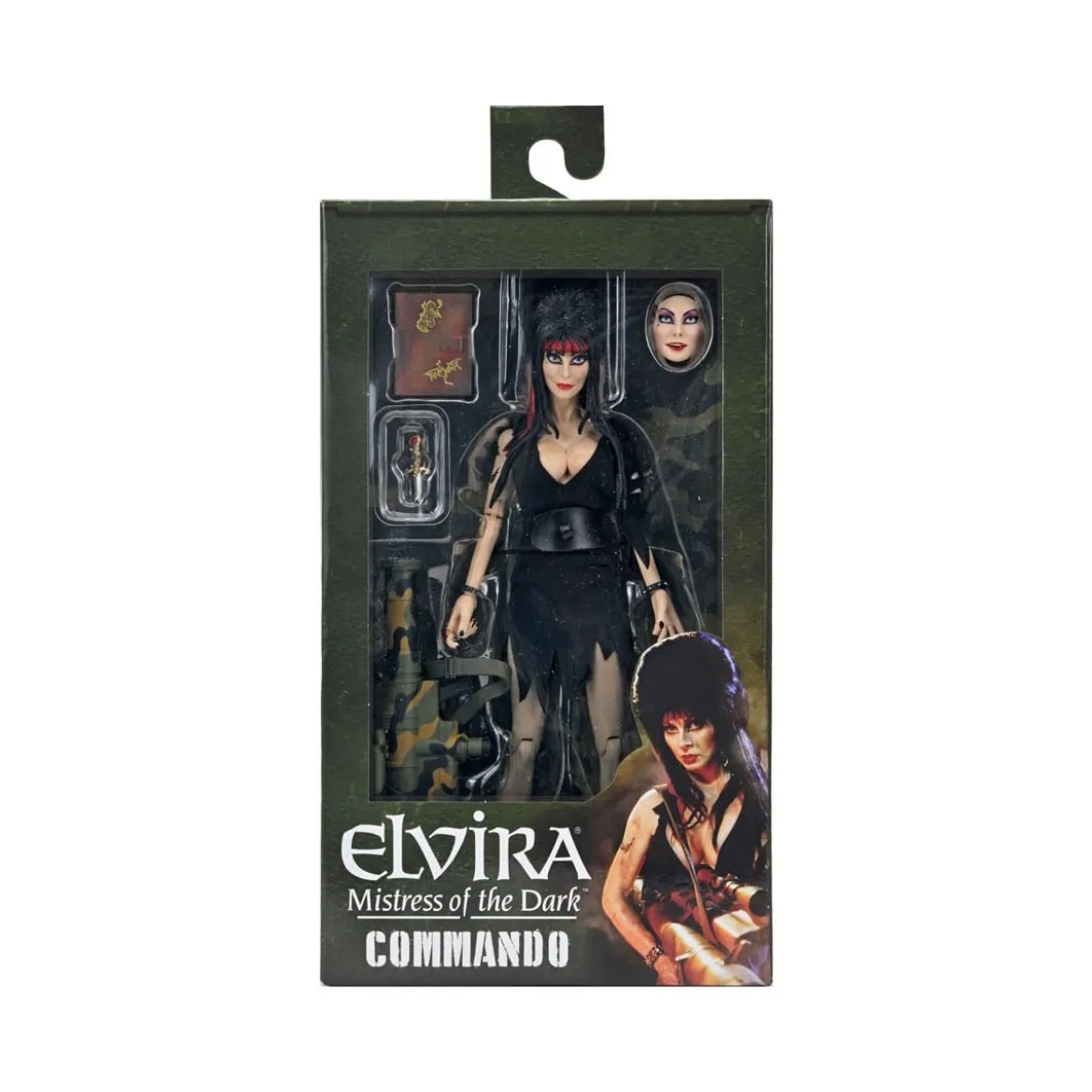 Neca - Elvira Mistress of the Dark - Commando Elvira - Retro Cloth