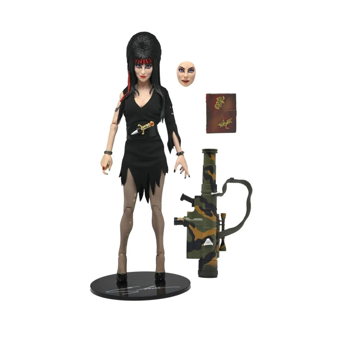 Neca - Elvira Mistress of the Dark - Commando Elvira - Retro Cloth