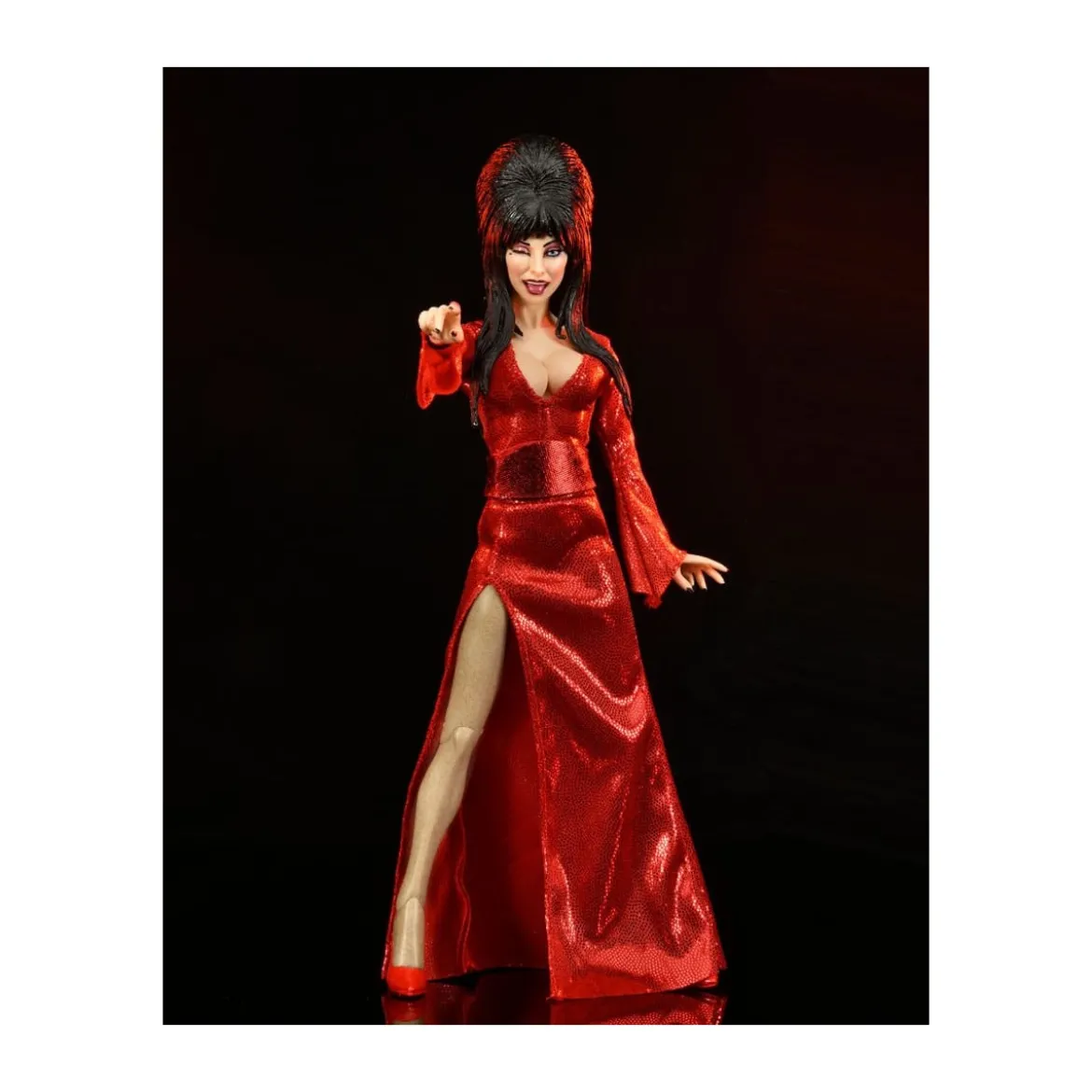 Neca - Elvira Mistress of the Dark Red, Fright, and Boo - Retro Cloth