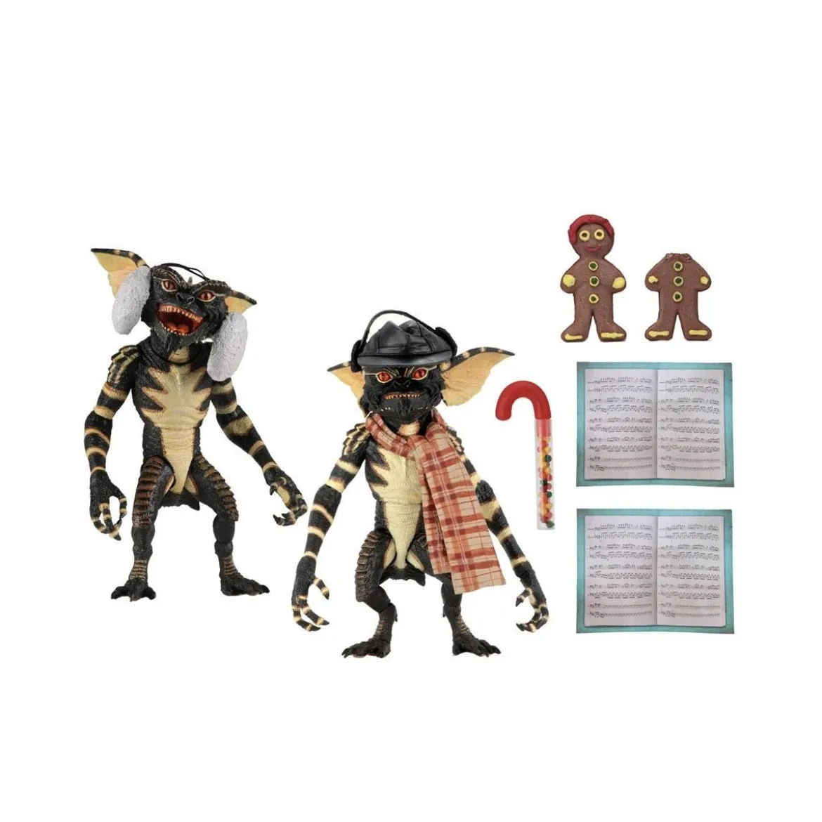Neca - Gremlins 2 pack - Christmas Carol Winter Scene Set 2 - 15 cm