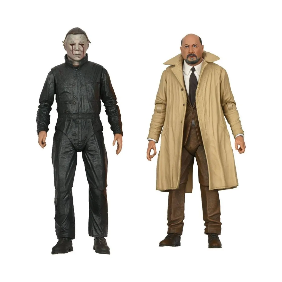 Neca Halloween 2 - Ultimate Michael Myers & Dr Loomis pack 2 figurines