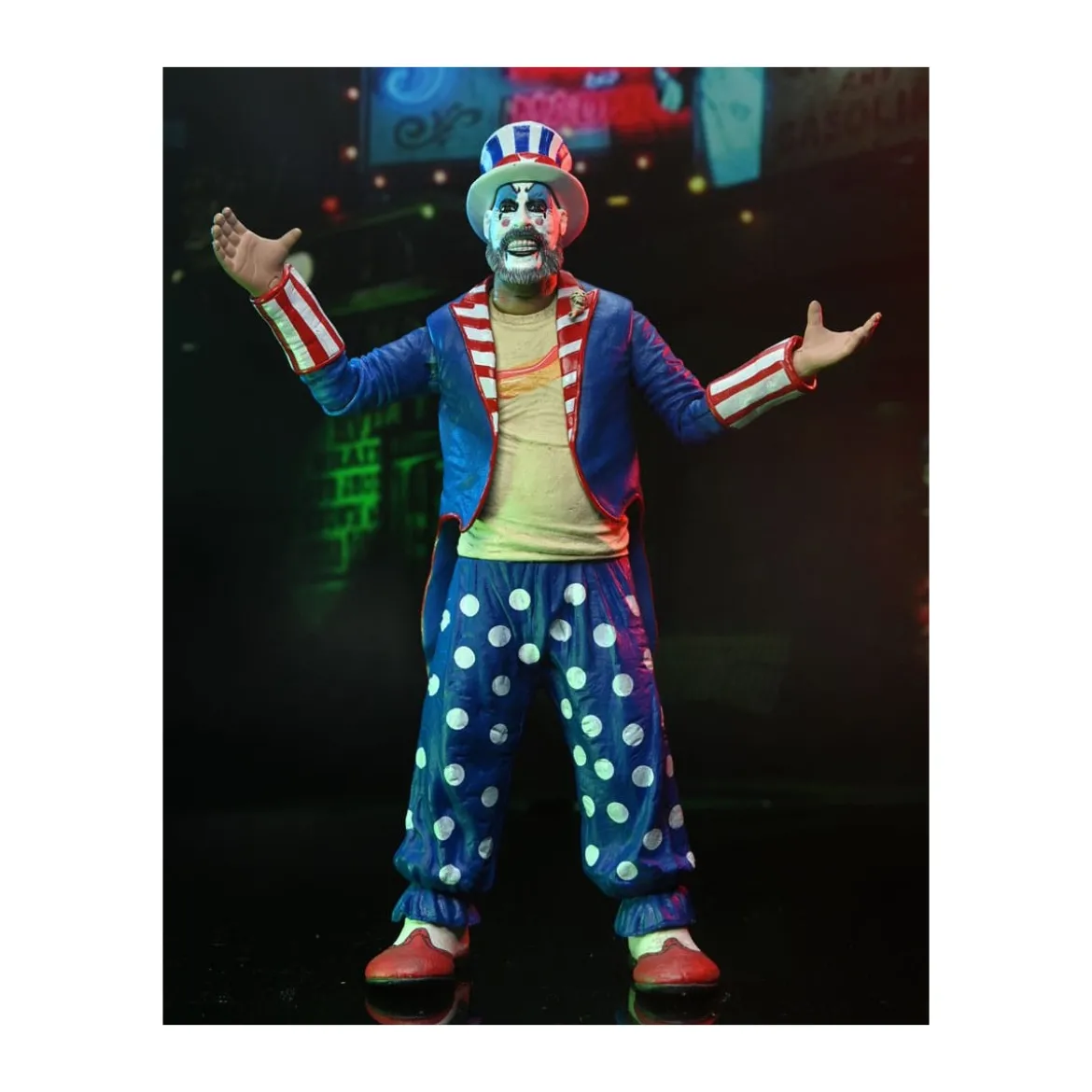 Neca - House of 1000 Corpses Captain Spaulding (Tailcoat) 20th Anniversary