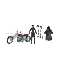 NECA - IDW Comics - Casey Marie with Last Ronin Motorcycle - The Last Ronin The Lost Years- TMNT