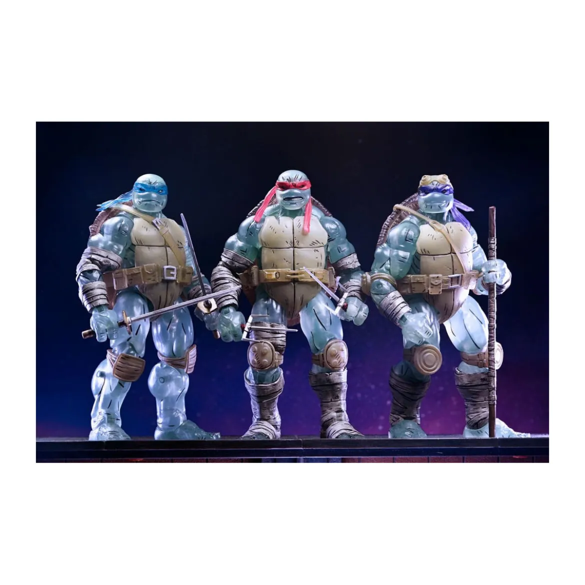 NECA - IDW Comics - Ghost Brothers 3 pack - The Last Ronin - TMNT