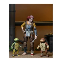 NECA - IDW Comics - Grammy April with Baby Yi & Moja - The Last Ronin The Lost Years - TMNT