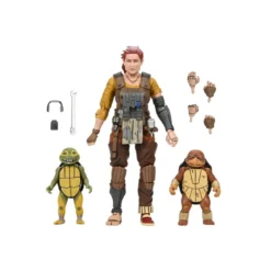 NECA - IDW Comics - Grammy April with Baby Yi & Moja - The Last Ronin The Lost Years - TMNT