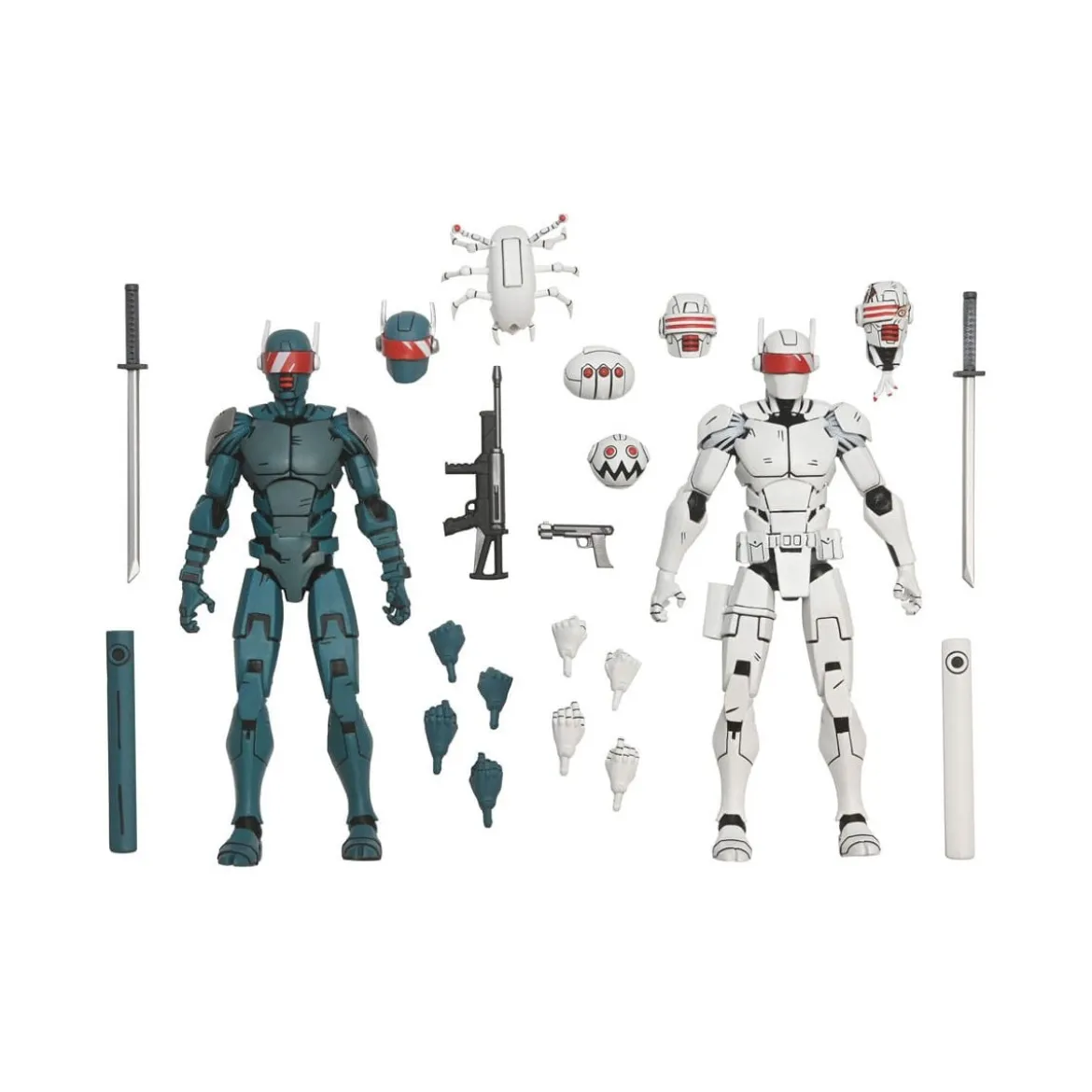 NECA - IDW Comics - Pack SYNJA Patrol Troop Reinforcements - The Last Ronin - TMNT - Teenage Mutant Ninja Turtles