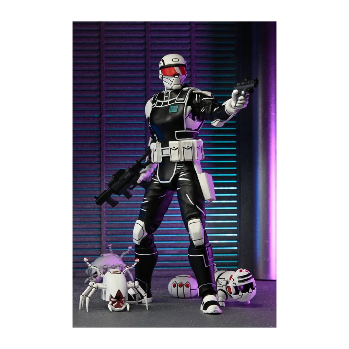 NECA - IDW Comics - Synja Commando with Mousers - The Last Ronin - TMNT