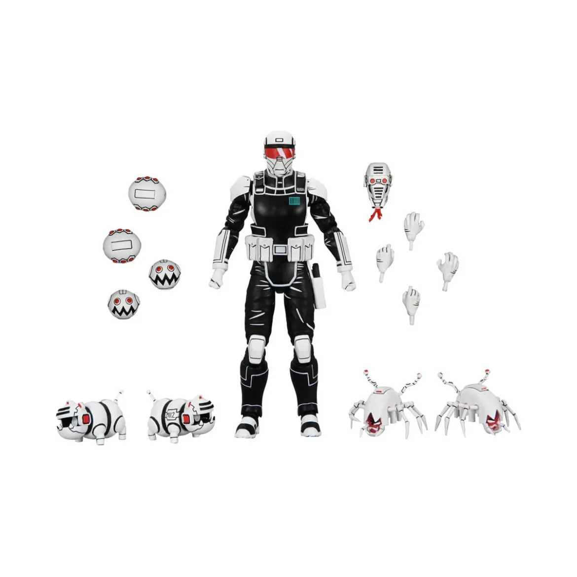 NECA - IDW Comics - Synja Commando with Mousers - The Last Ronin - TMNT