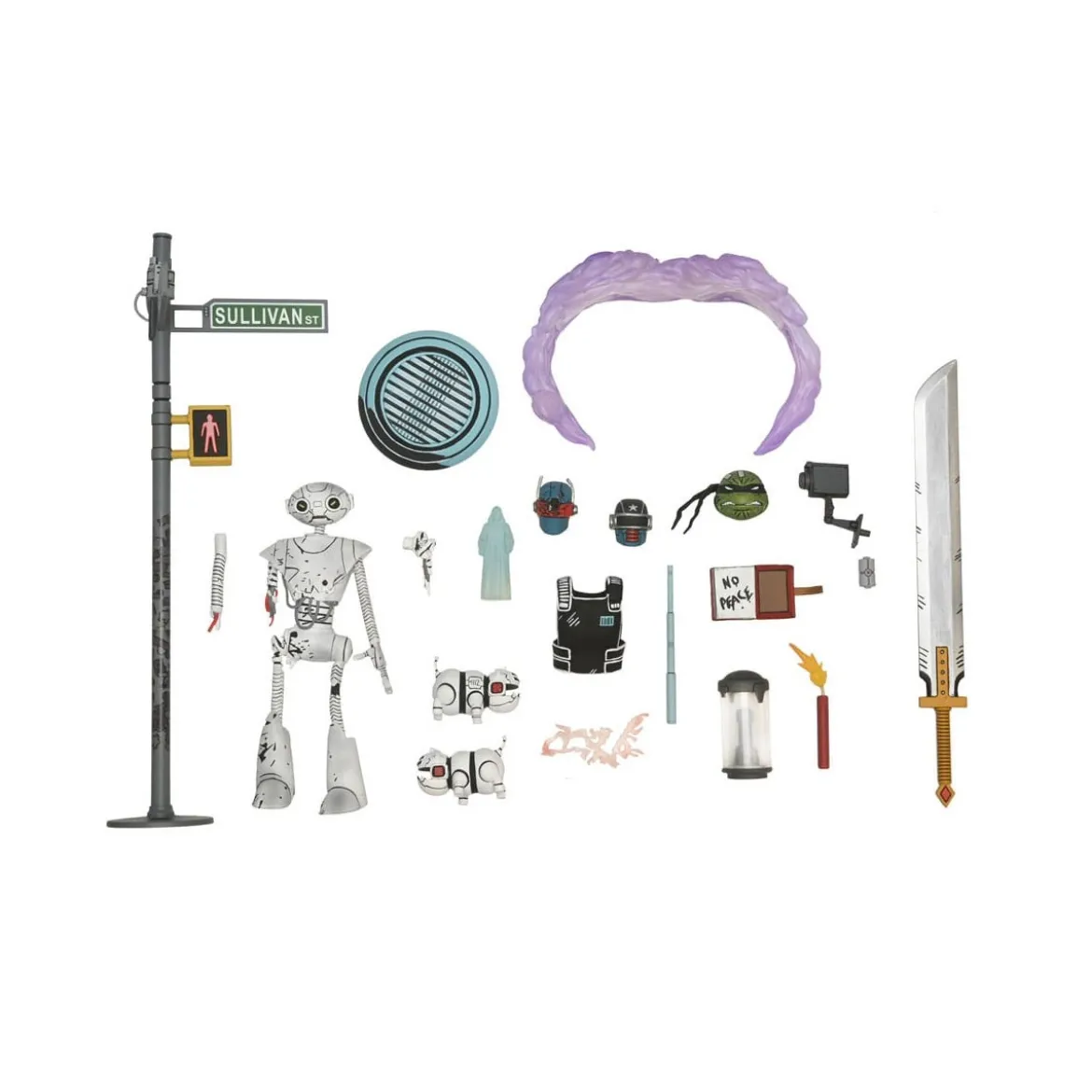 NECA - IDW Comics The Last Ronin - Accessory Pack TMNT - Teenage Mutant Ninja Turtles