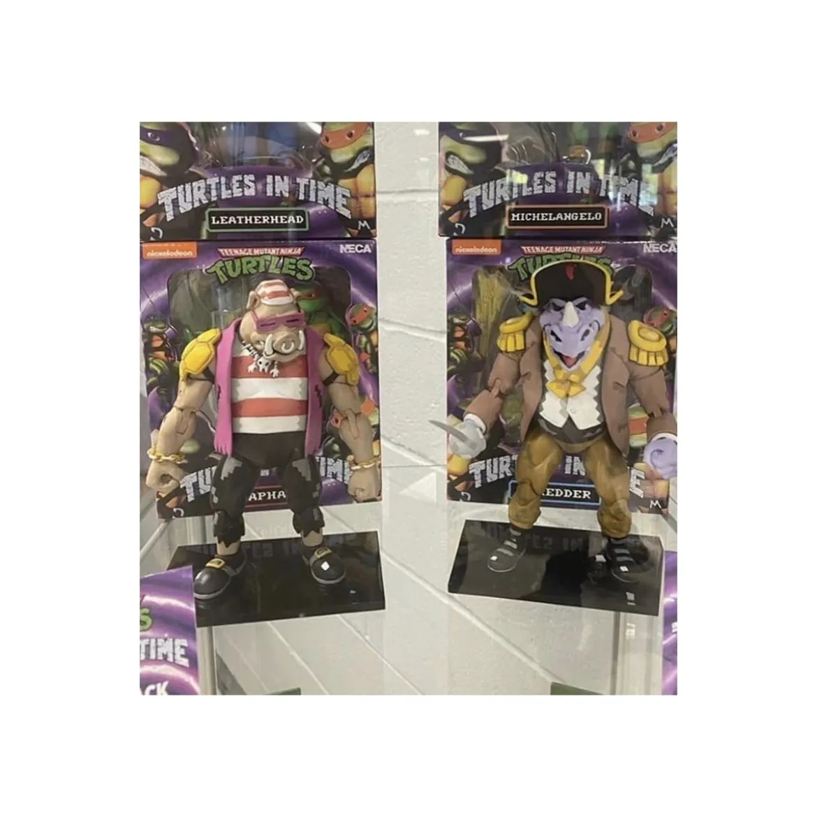 Neca Les Tortues ninja: Turtles in Time - Bebop & Rocksteady