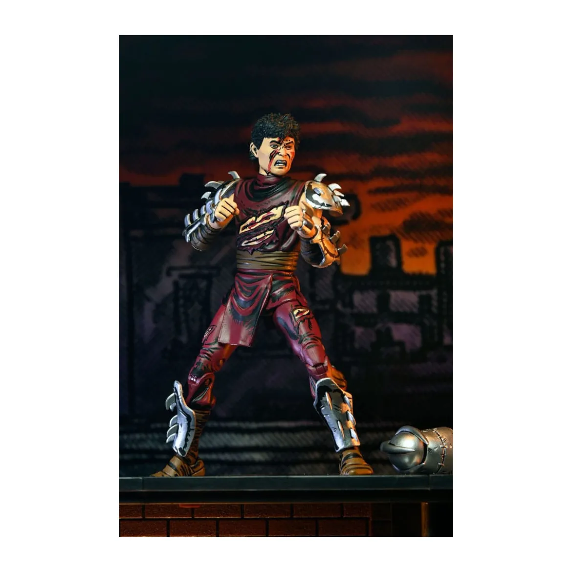 NECA - Mirage Comics - BATTLE DAMAGED SHREDDER (Classic Colors) - TMNT - Teenage Mutant Ninja Turtles