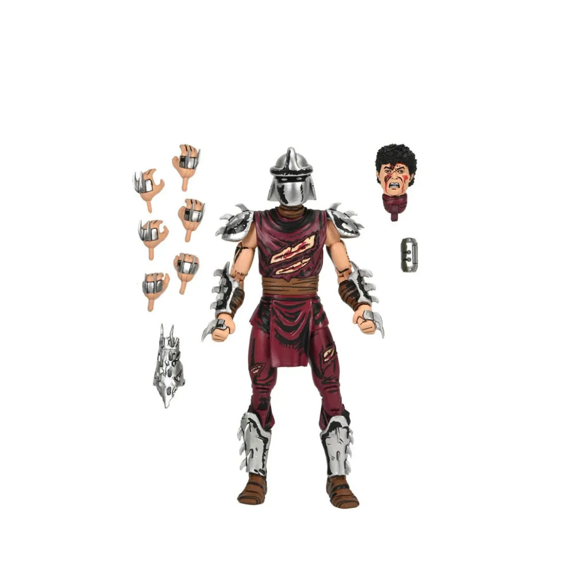 NECA - Mirage Comics - BATTLE DAMAGED SHREDDER (Classic Colors) - TMNT - Teenage Mutant Ninja Turtles