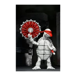 NECA - Mirage Comics - Black and White First Turtles - TMNT - Teenage Mutant Ninja Turtles