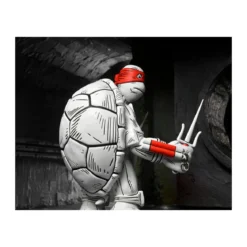 NECA - Mirage Comics - Black and White First Turtles - TMNT - Teenage Mutant Ninja Turtles