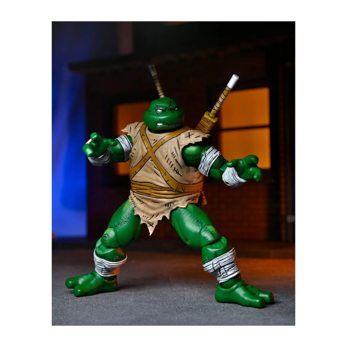 NECA - Mirage Comics Michelangelo the Wanderer TMNT - Teenage Mutant Ninja Turtles