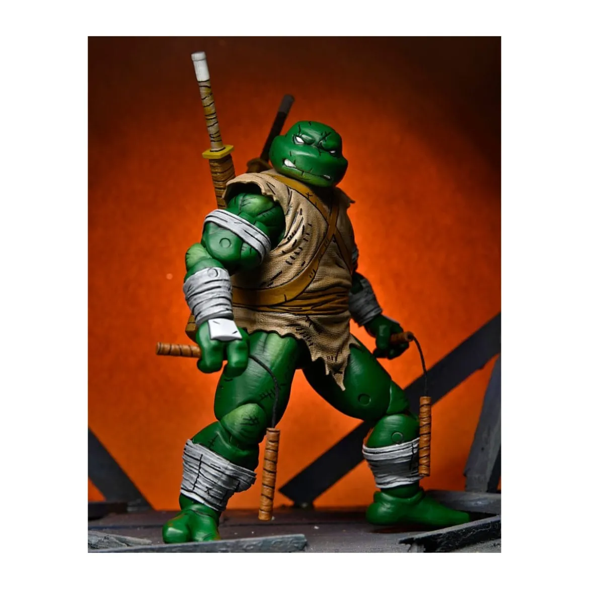 NECA - Mirage Comics Michelangelo the Wanderer TMNT - Teenage Mutant Ninja Turtles