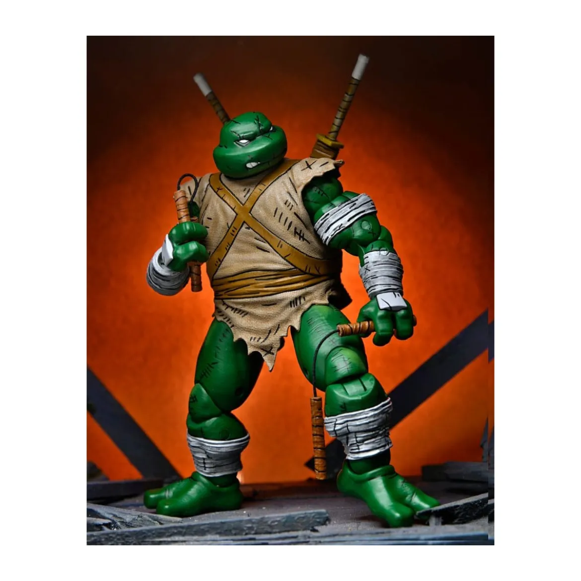 NECA - Mirage Comics Michelangelo the Wanderer TMNT - Teenage Mutant Ninja Turtles