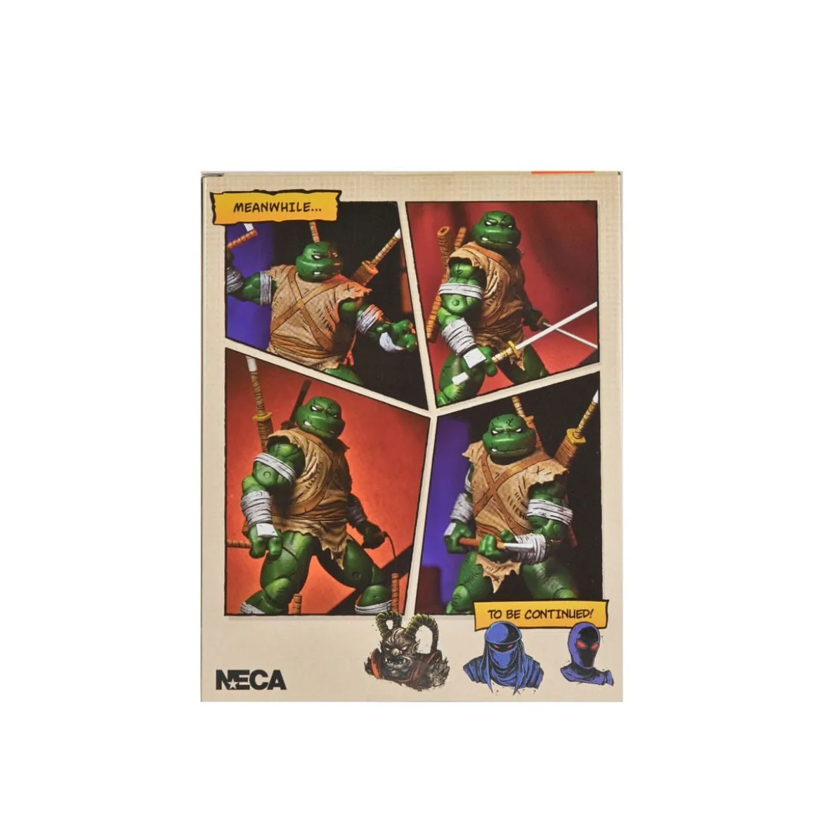 NECA - Mirage Comics Michelangelo the Wanderer TMNT - Teenage Mutant Ninja Turtles