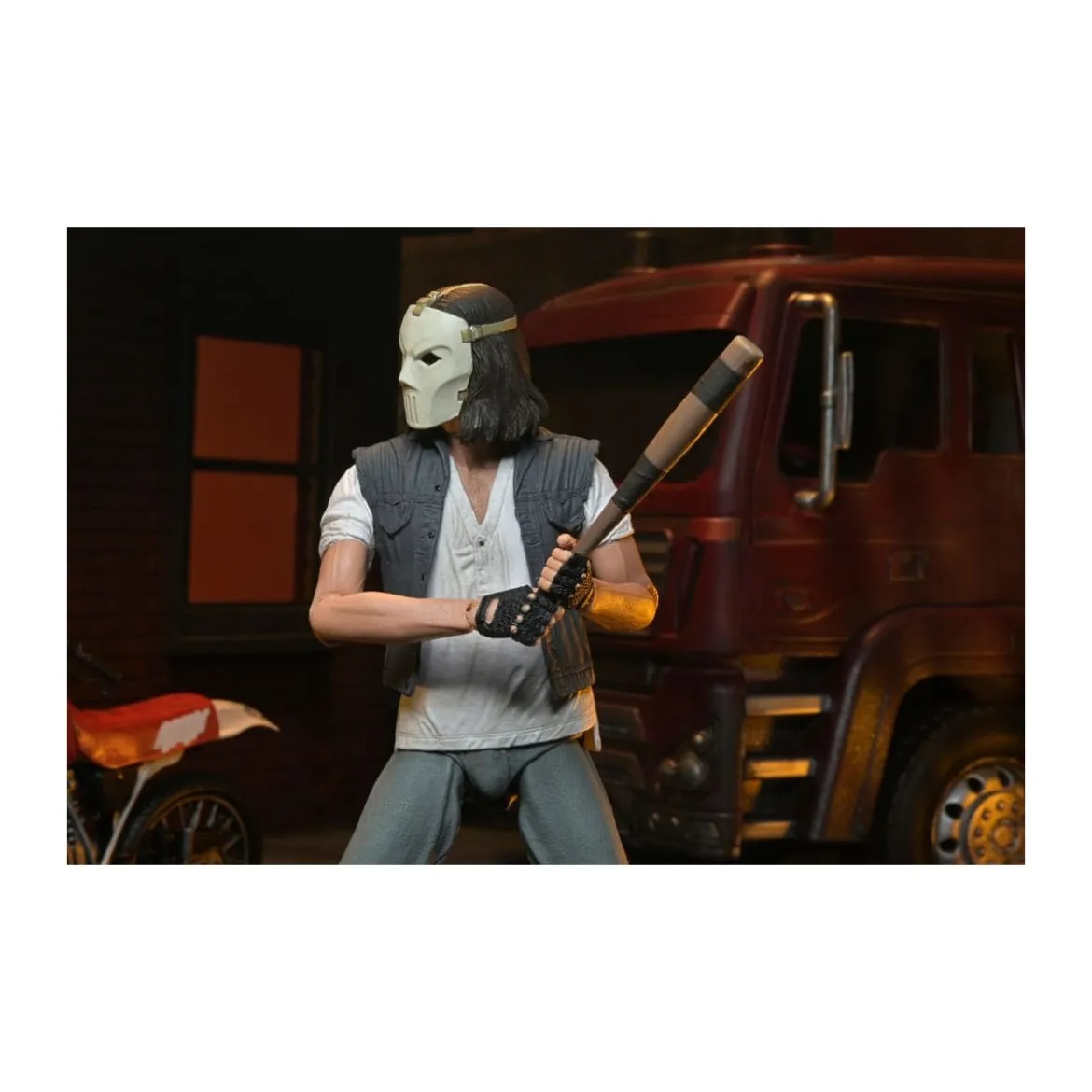 Neca - TMNT - Casey Jones with Dirt Bike - Teenage Mutant Ninja Turtles - Les Tortues Ninja - The Movie