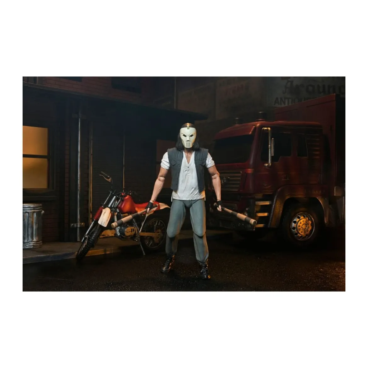 Neca - TMNT - Casey Jones with Dirt Bike - Teenage Mutant Ninja Turtles - Les Tortues Ninja - The Movie
