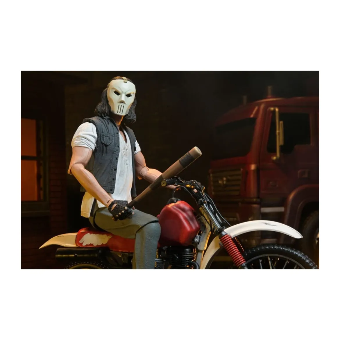 Neca - TMNT - Casey Jones with Dirt Bike - Teenage Mutant Ninja Turtles - Les Tortues Ninja - The Movie
