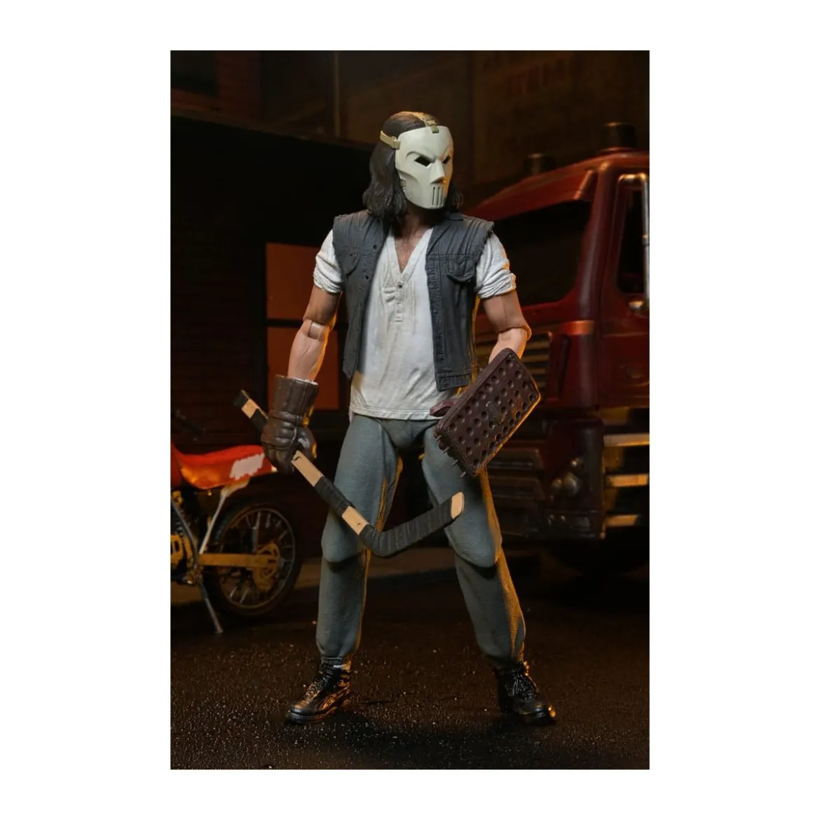 Neca - TMNT - Casey Jones with Dirt Bike - Teenage Mutant Ninja Turtles - Les Tortues Ninja - The Movie